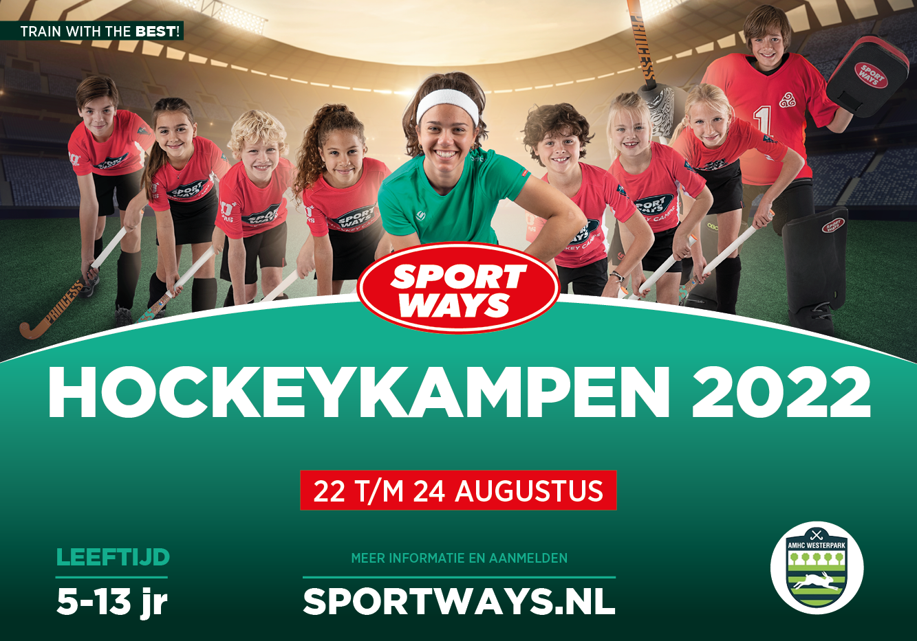 SportWays Hockeykampen op Westerpark in 2022