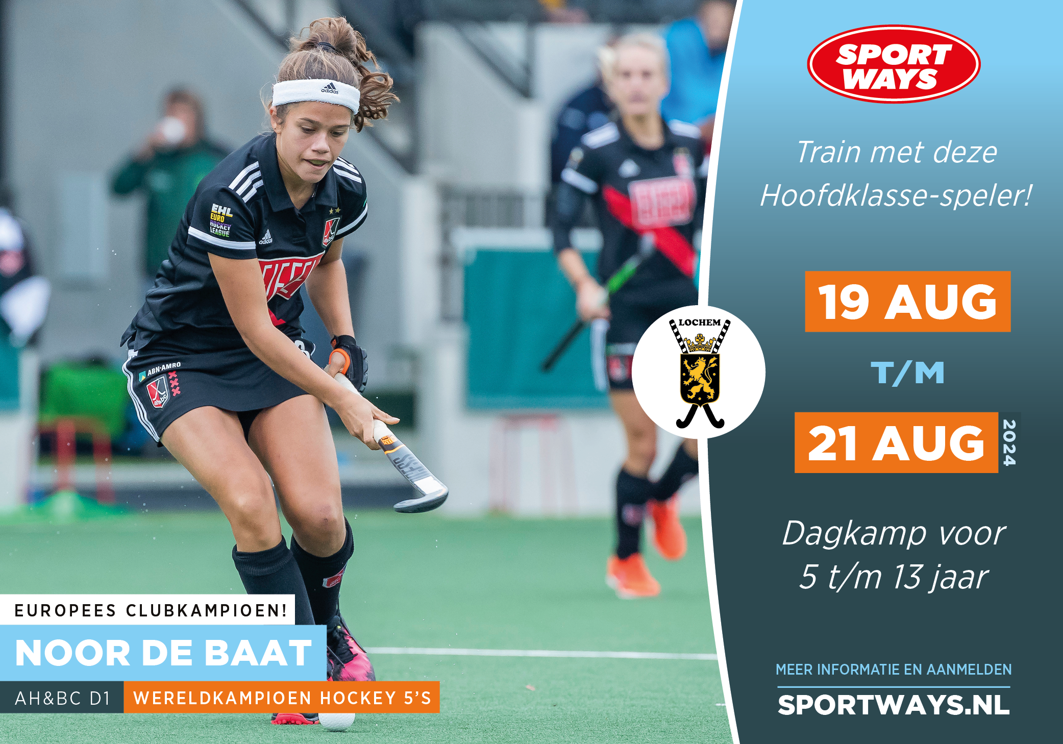 Boost jouw hockeyskills met Noor de Baat!