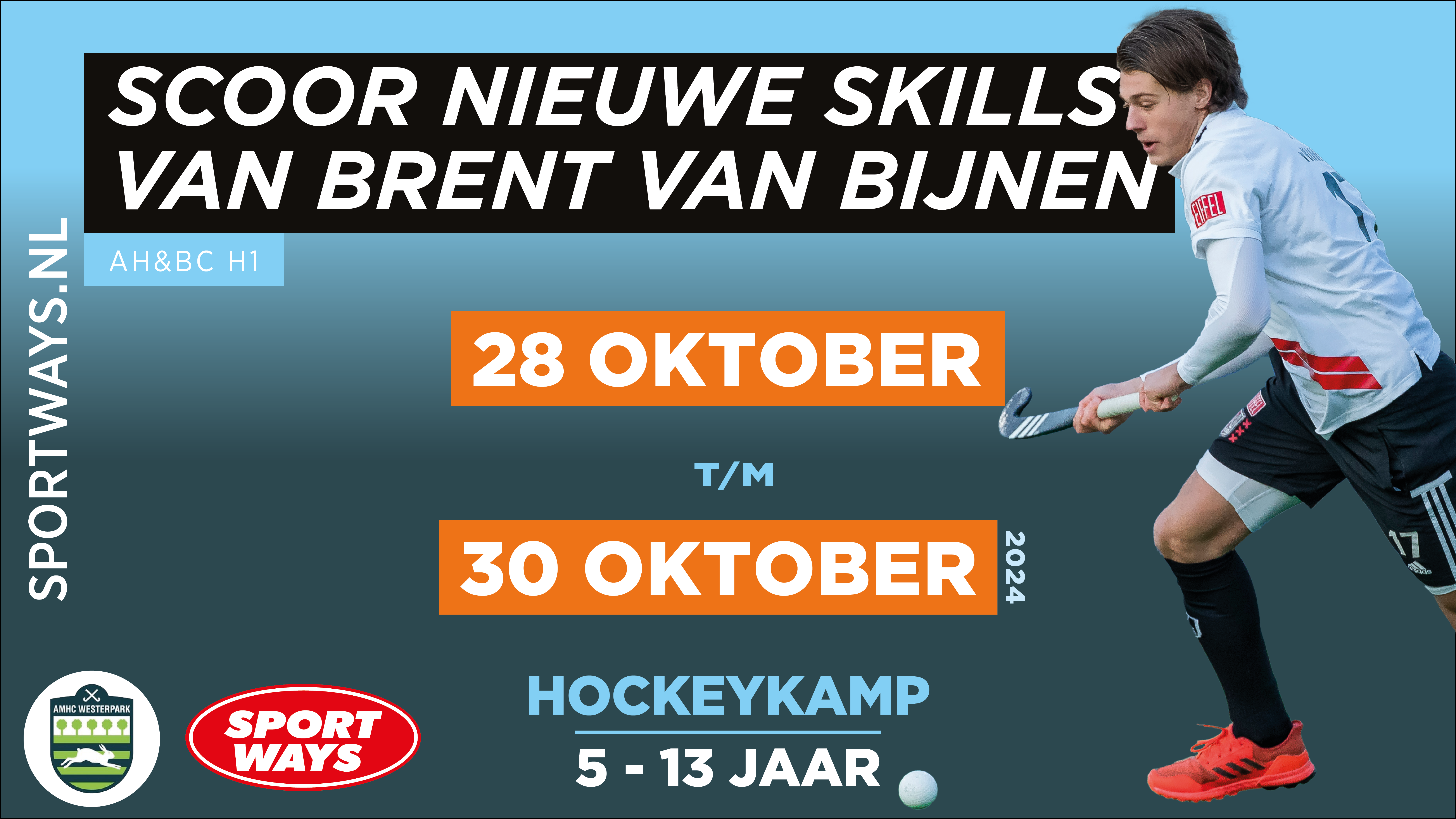 Scoor nieuwe skills op het hockeykamp in de herfstvakantie